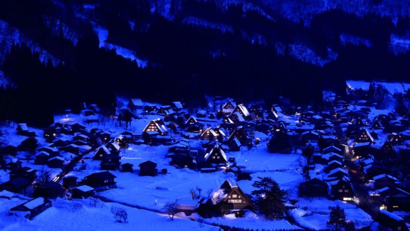 31 st Annual Shirakawa-go Illumination Display Event 2017